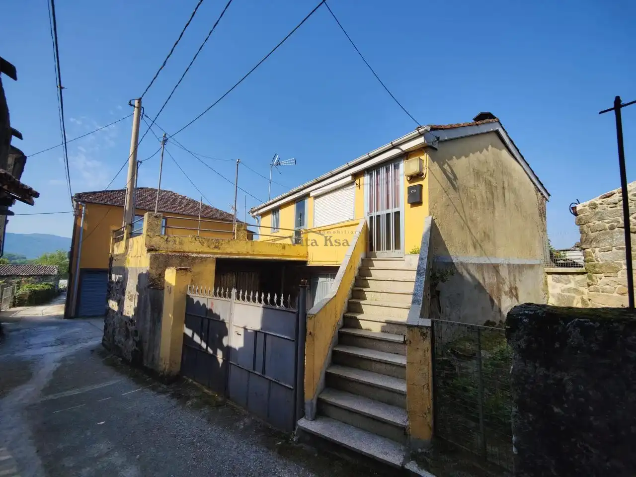 Vista exterior de Casa o chalet en venta en Taboadela con Jardín privado, Terraza y Amueblado