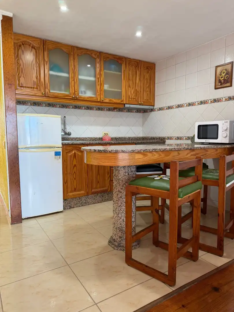 Cocina de Apartamento en venta en San Bartolomé de Tirajana con Amueblado y Piscina comunitaria