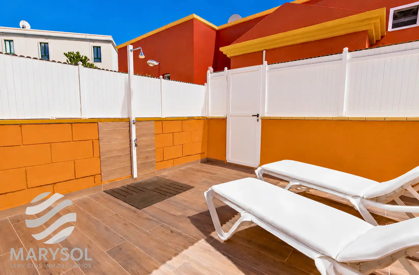 Terrasse von Haus oder Chalet zur Miete in San Bartolomé de Tirajana mit Klimaanlage, Terrasse und Möbliert