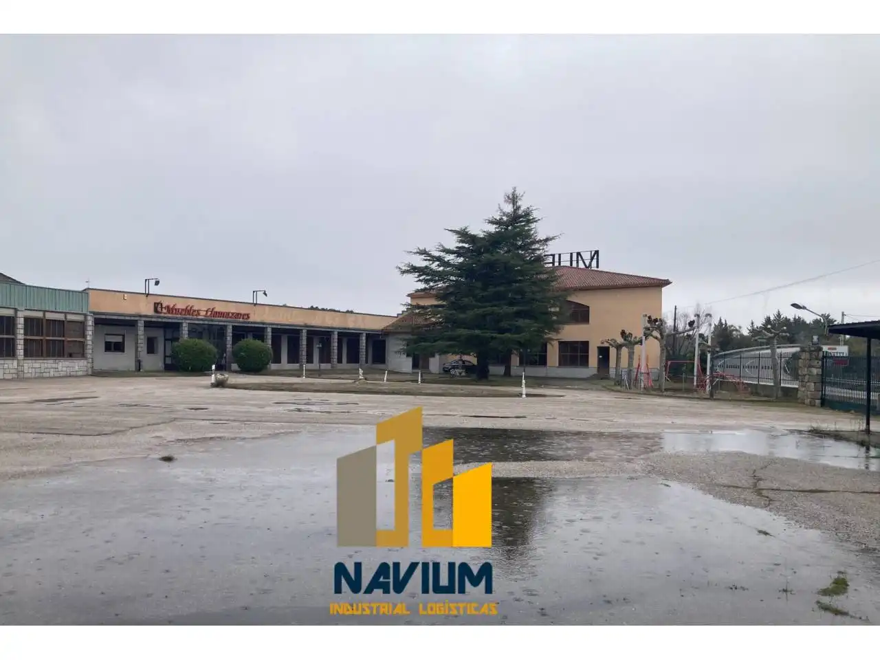 Exterior view of Industrial buildings for sale in La Cabrera  with Heating and Alarm