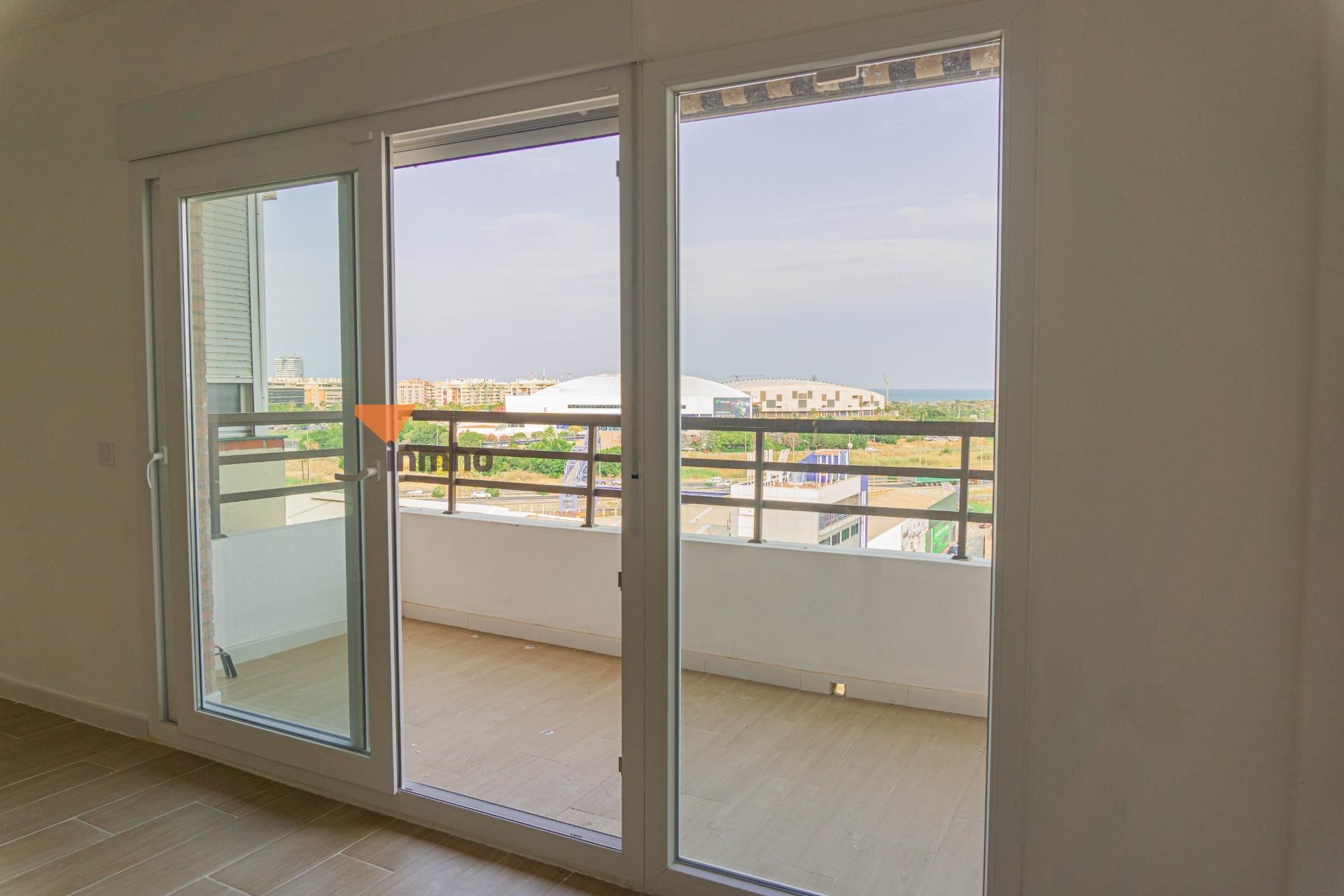 Balcony of Flat for sale in Málaga Capital  with Air Conditioner, Private garden and Parquet flooring