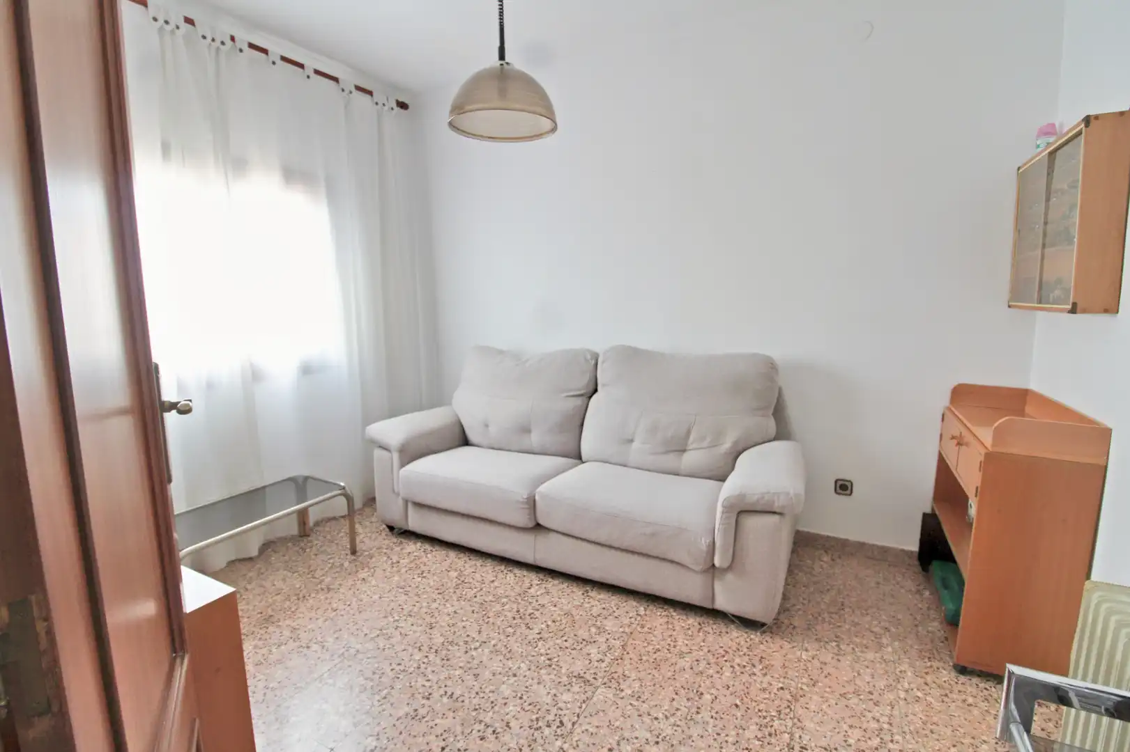 Wohnzimmer von Dachboden zum Verkauf in L'Hospitalet de Llobregat mit Klimaanlage, Heizung und Terrasse