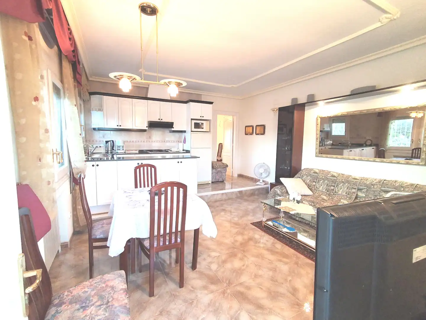 Cocina de Casa o chalet en venta en Mont-roig del Camp con Aire acondicionado, Calefacción y Jardín privado