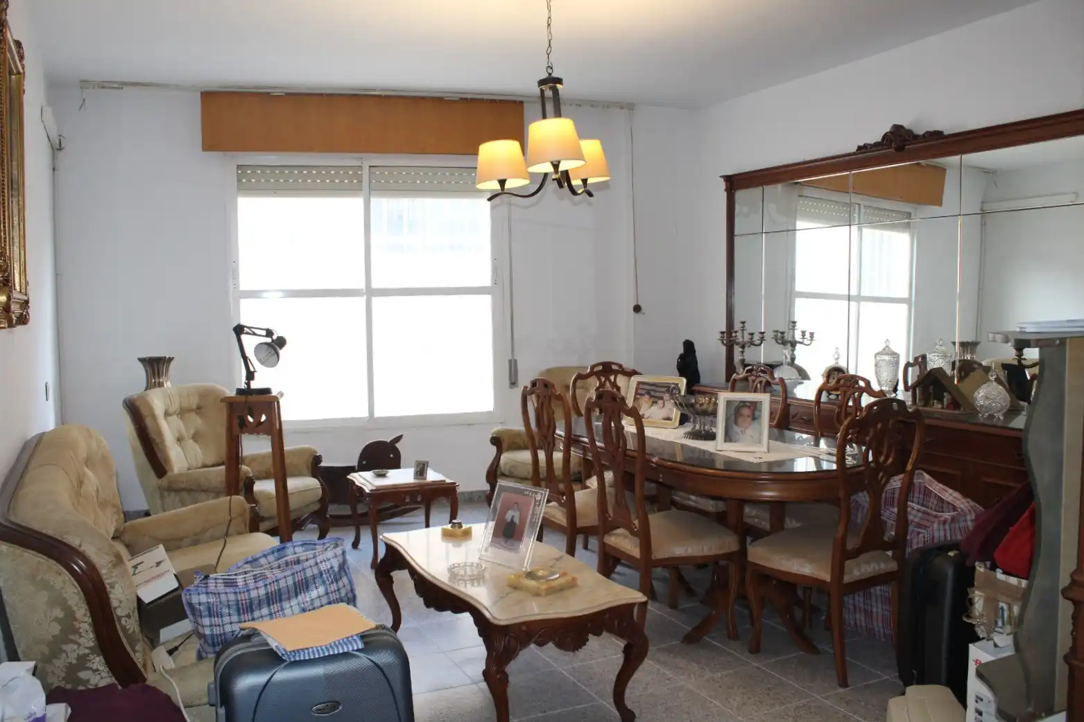 Living room of Detached homes for sale in Roquetas de Mar  with Air Conditioner, Terrace and Storage room