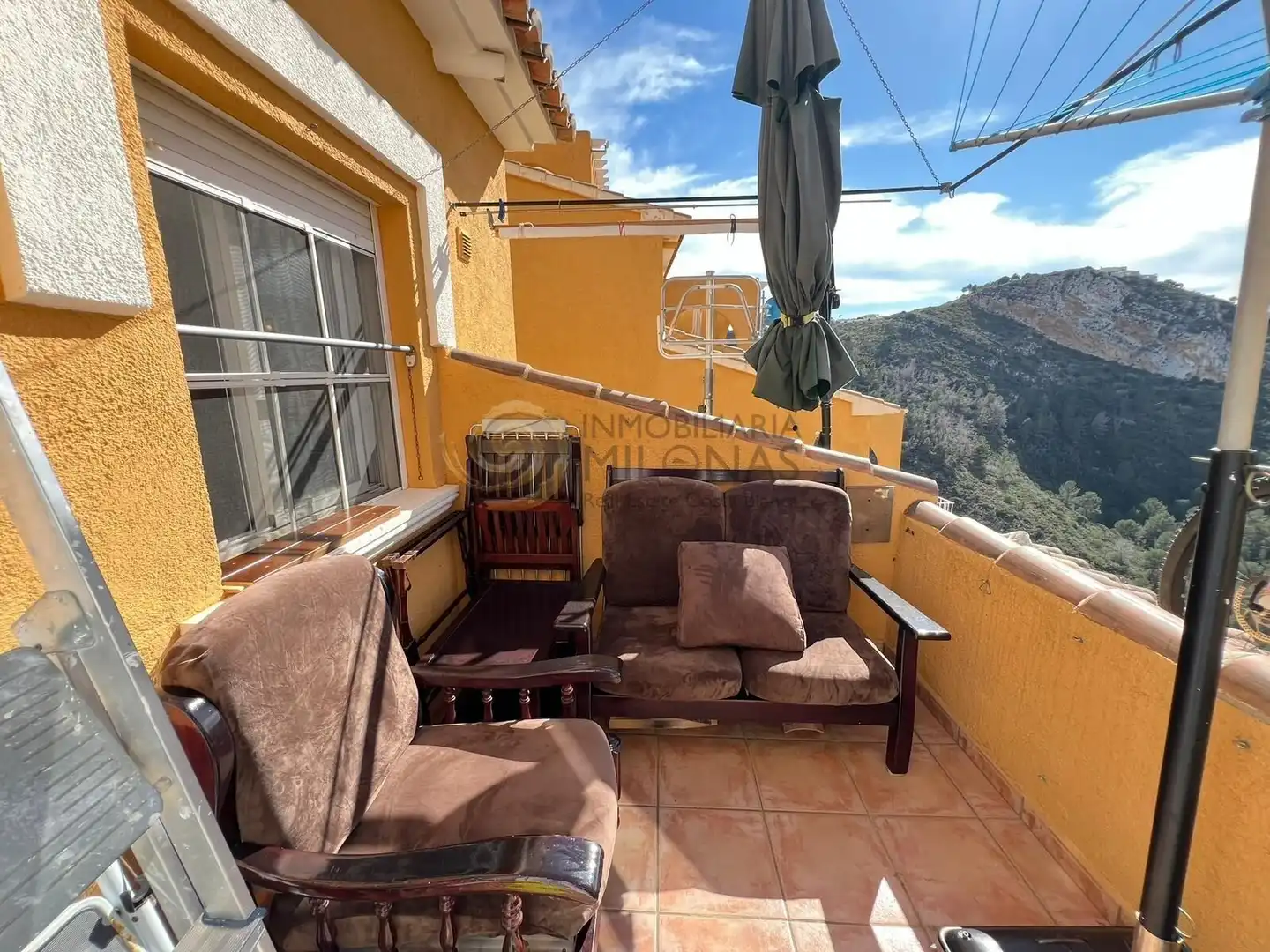 Terraza de Apartamento en venta en Benitachell / El Poble Nou de Benitatxell con Jardín privado, Terraza y Amueblado