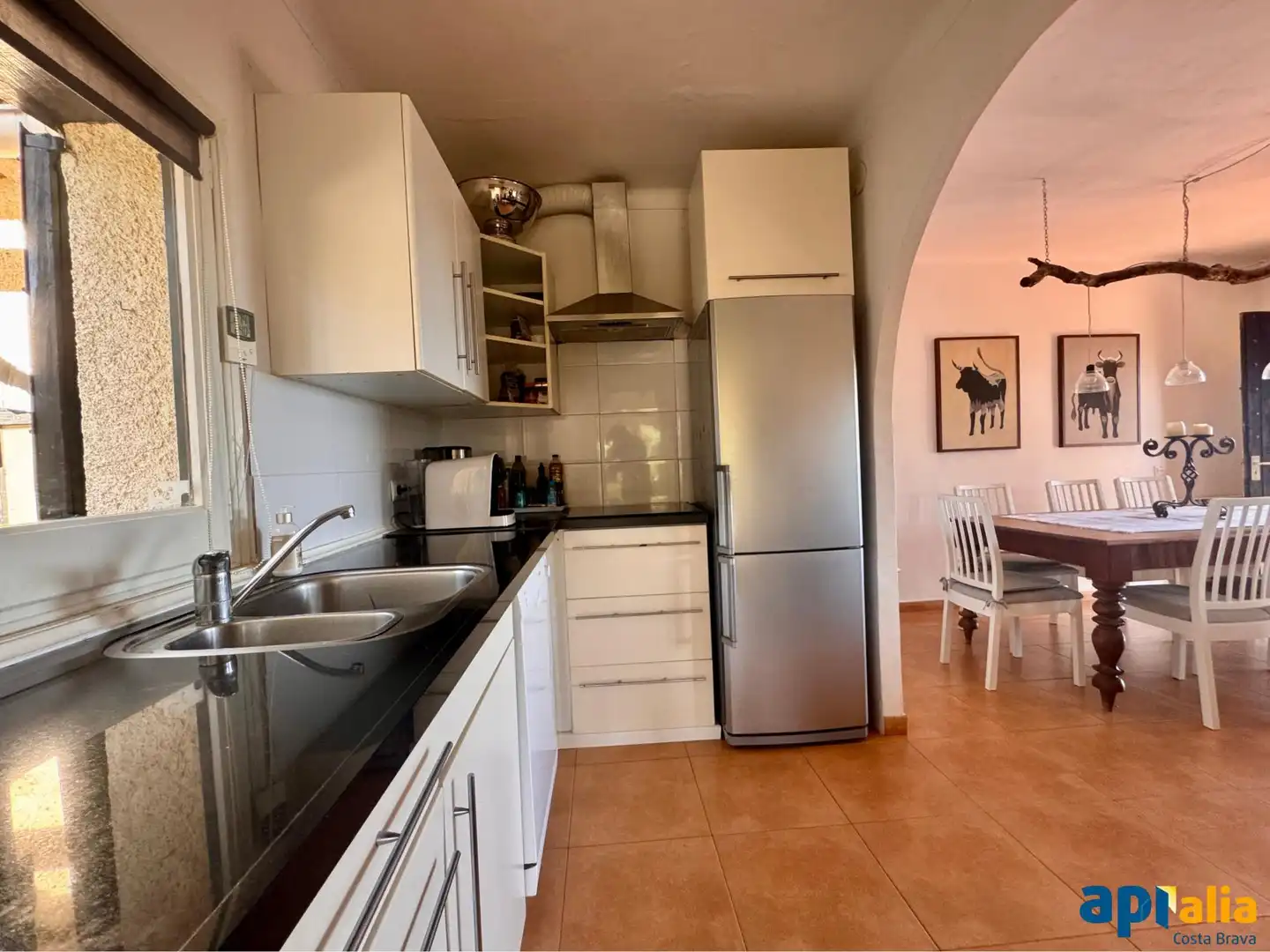 Cuina de Casa o xalet en venda en Lloret de Mar amb Aire condicionat, Calefacció i Jardí privat
