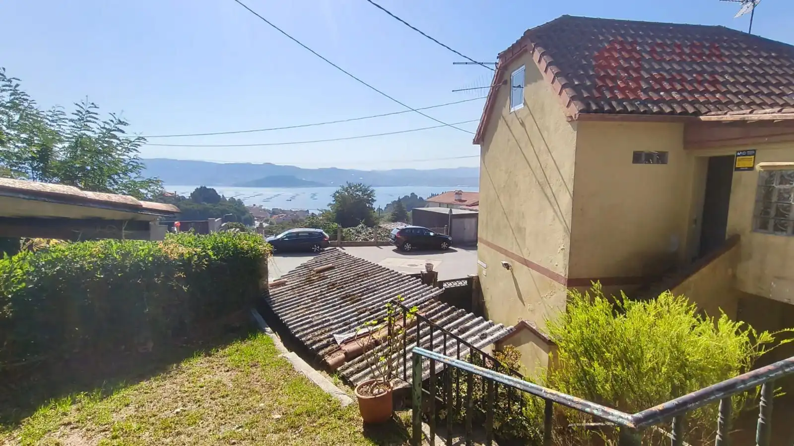 Exterior view of Houses for sale in Moaña  with Storage room and Furnished