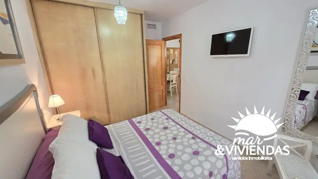 Schlafzimmer von Wohnungen zum Verkauf in Garrucha mit Klimaanlage, Heizung und Terrasse