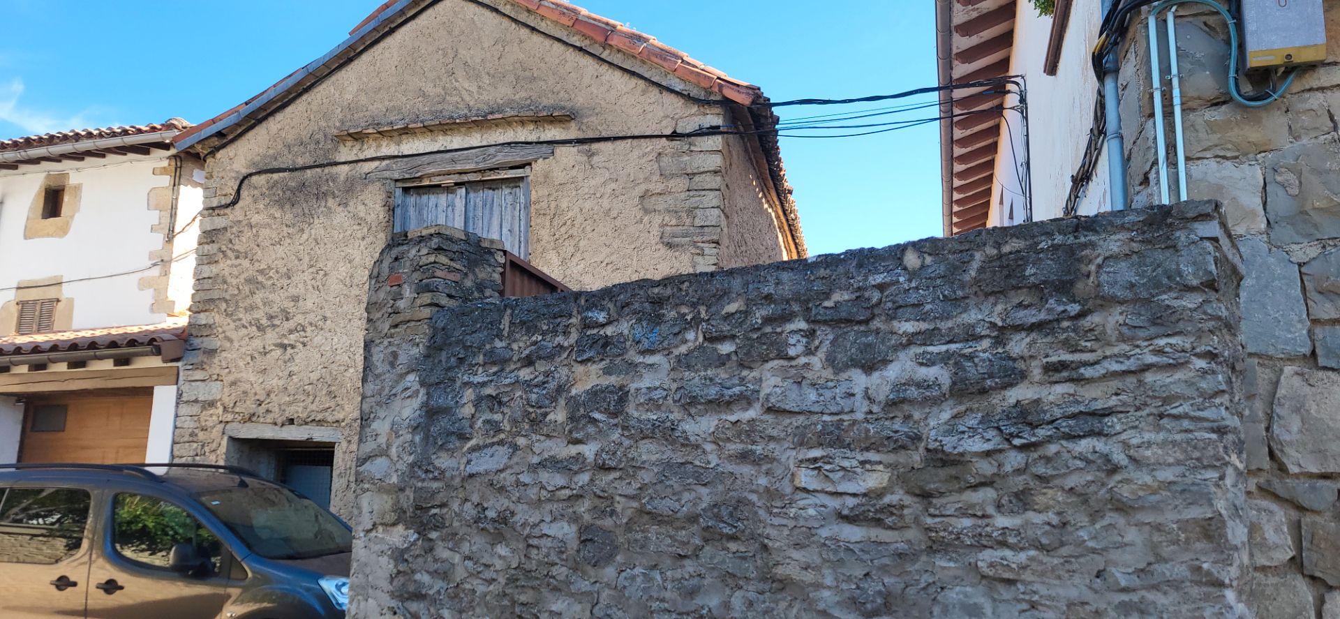 Vista exterior de Casa adosada en venta en Etxauri