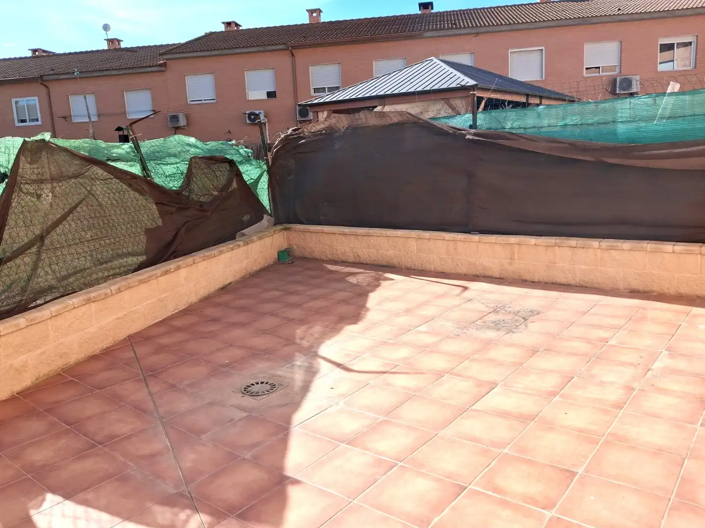 Terraza de Casa adosada en venta en Osera de Ebro con Calefacción, Parquet y Terraza