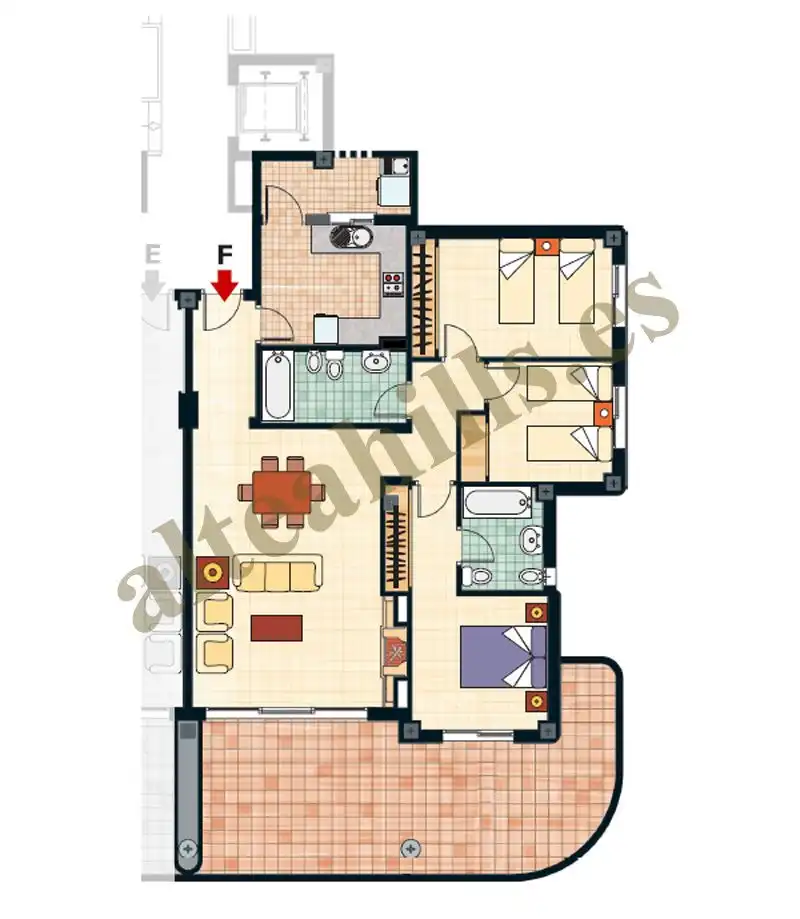 Apartamento en venta en Altea Hills, imagen 21