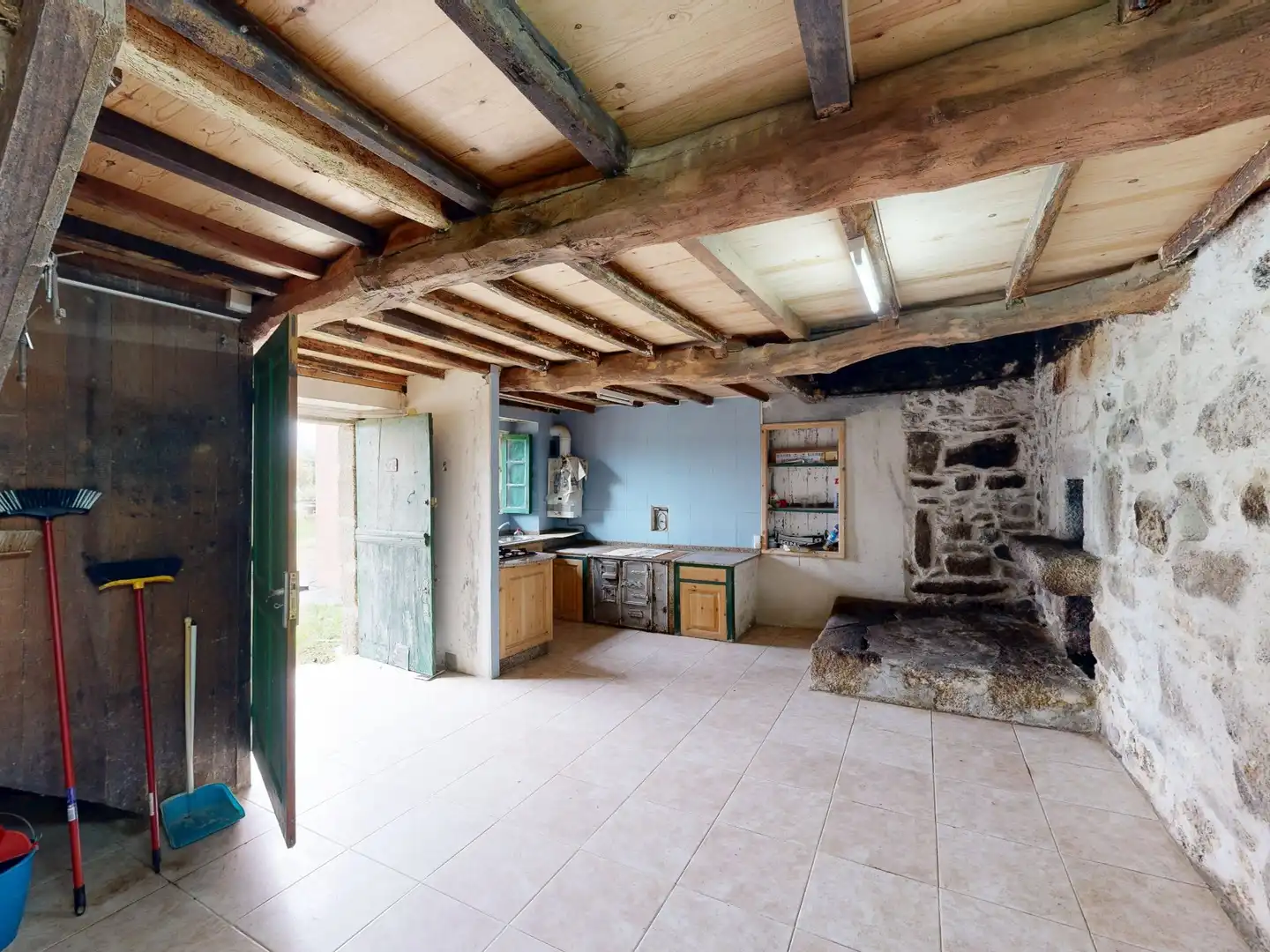 Cocina de Casa o chalet en venta en Alfoz con Jardín privado y Terraza