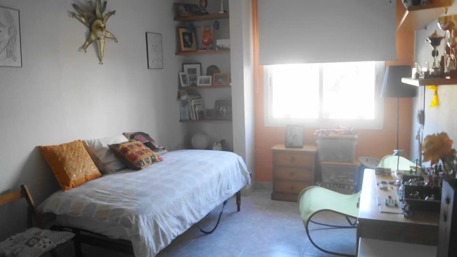 Schlafzimmer von Haus oder Chalet zum Verkauf in L'Ametlla del Vallès mit Klimaanlage, Heizung und Privatgarten