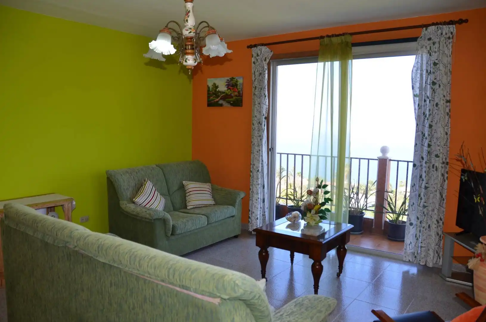 Sala de estar de Casa o chalet en venta en Santa Úrsula con Jardín privado, Terraza y Trastero