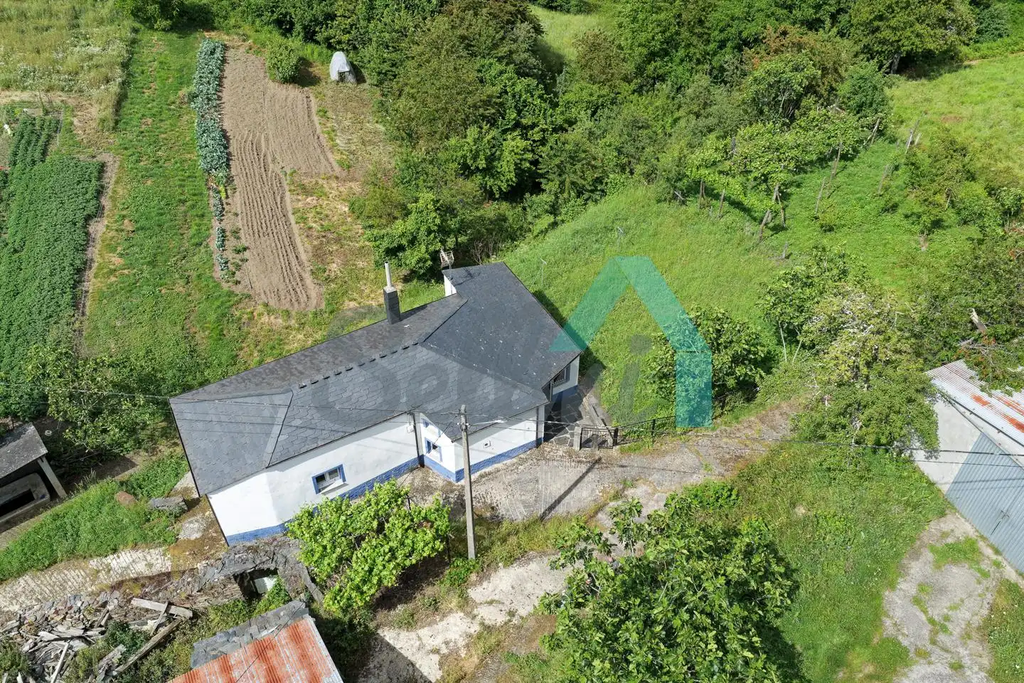 Casa o chalet en venta en Grandas de Salime con Jardín privado y Parquet