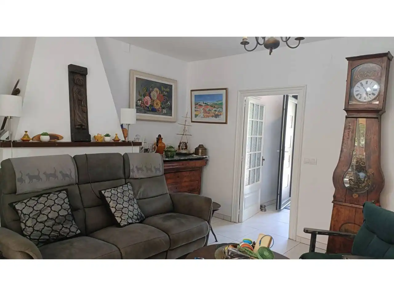 Sala de estar de Casa o chalet en venta en L'Escala con Aire acondicionado, Jardín privado y Terraza