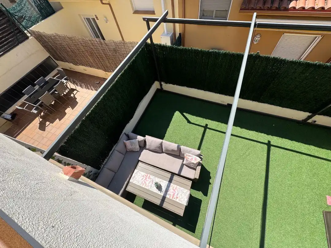 Terraza de Casa o chalet en venta en Palau-saverdera con Aire acondicionado, Calefacción y Jardín privado