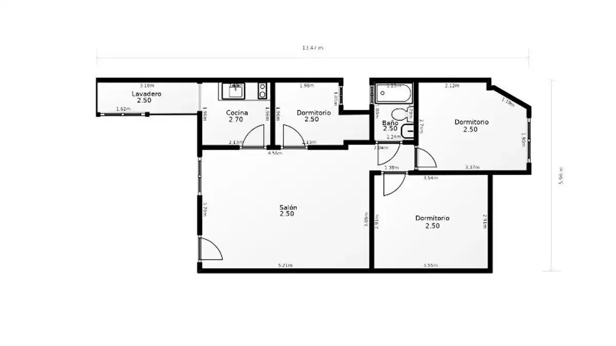 Apartament en venda en Badalona