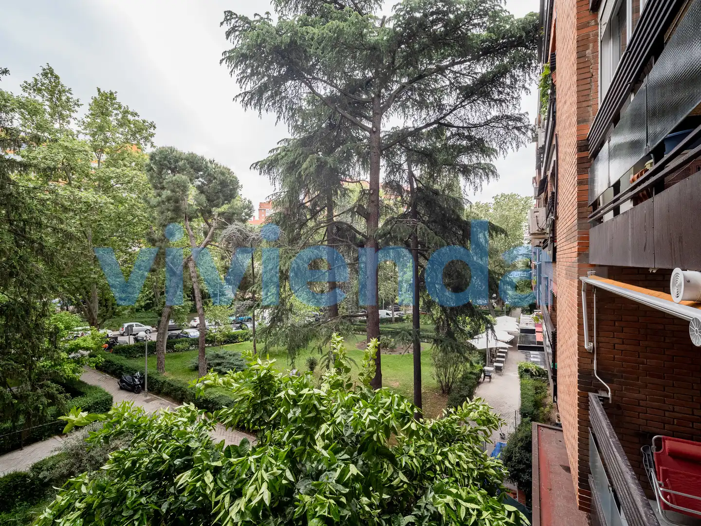 Garten von Wohnung zum Verkauf in Madrid mit Klimaanlage, Heizung und Schwimmbad