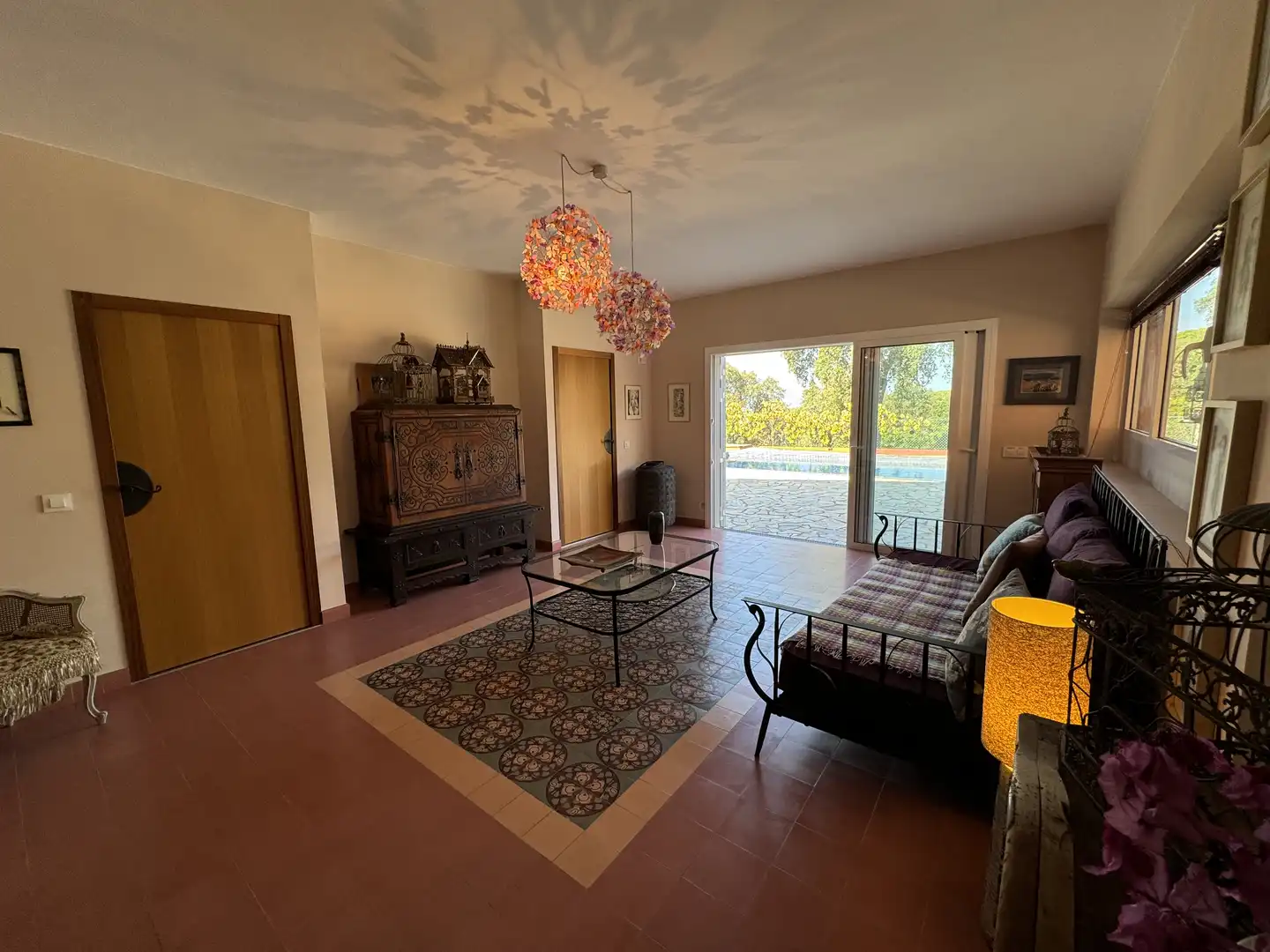 Sala d'estar de Casa o xalet en venda en Santa Cristina d'Aro amb Calefacció, Jardí privat i Terrassa