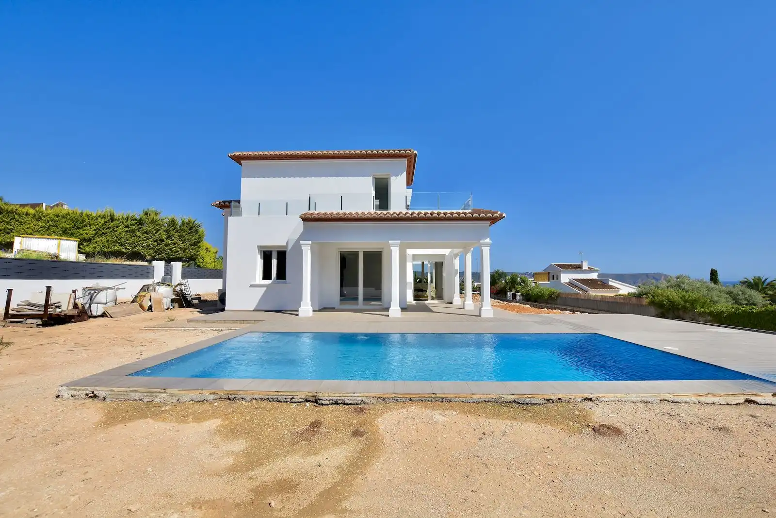 Swimming pool of Houses for sale in Jávea / Xàbia  with Air Conditioner, Heating and Private garden