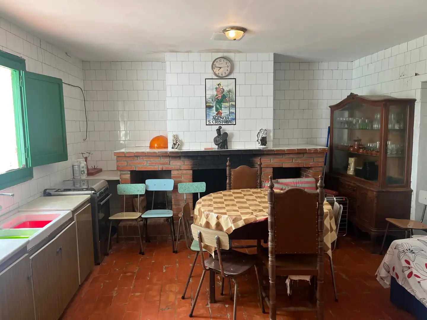 Cocina de Finca rústica en venta en Bescanó con Calefacción y Terraza