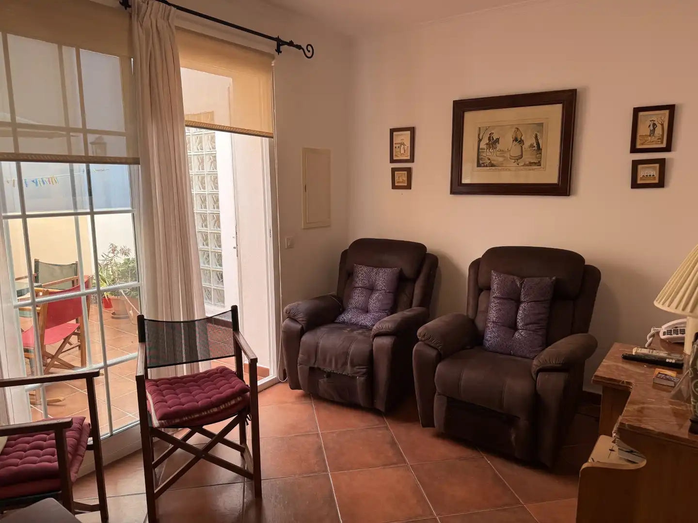 Sala de estar de Casa o chalet en venta en Ciutadella de Menorca con Aire acondicionado, Calefacción y Jardín privado