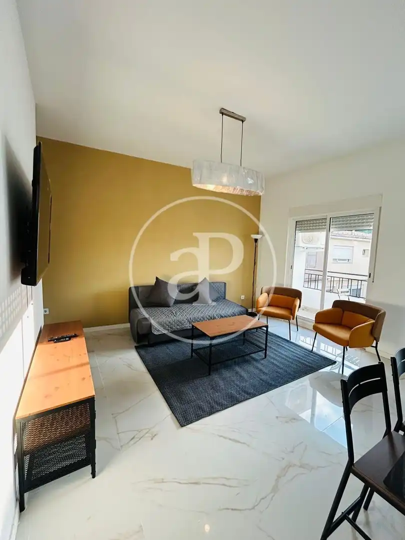 Sala de estar de Piso de alquiler en Alboraya con Aire acondicionado, Calefacción y Amueblado