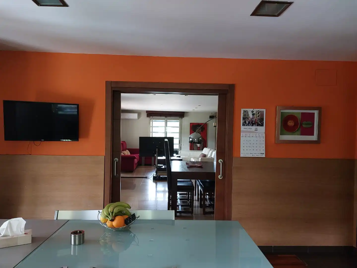 Dining room of Houses for sale in Quart de les Valls  with Air Conditioner, Heating and Private garden