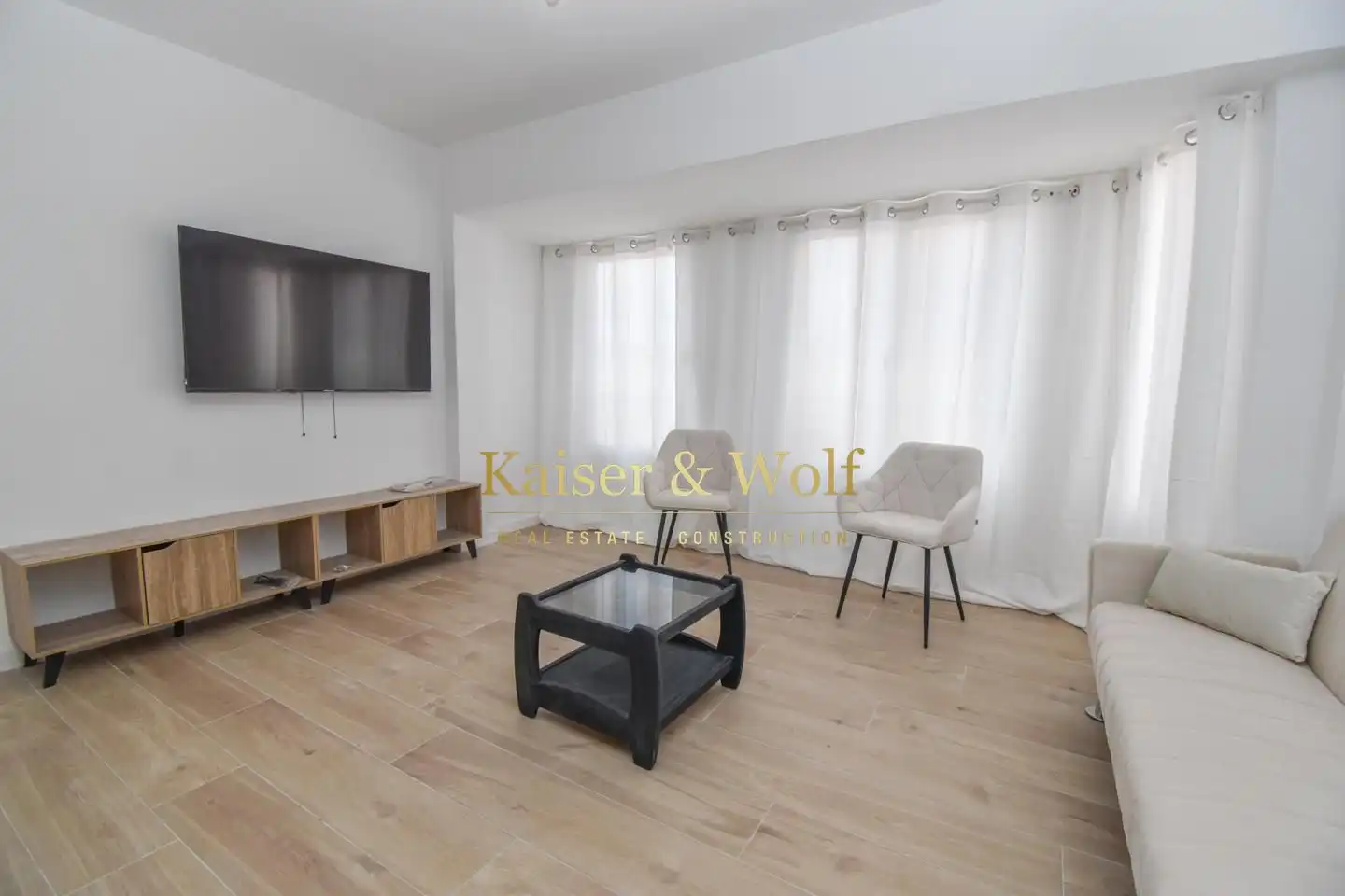 Living room of Flat for sale in Santa Pola  with Air Conditioner and Furnished
