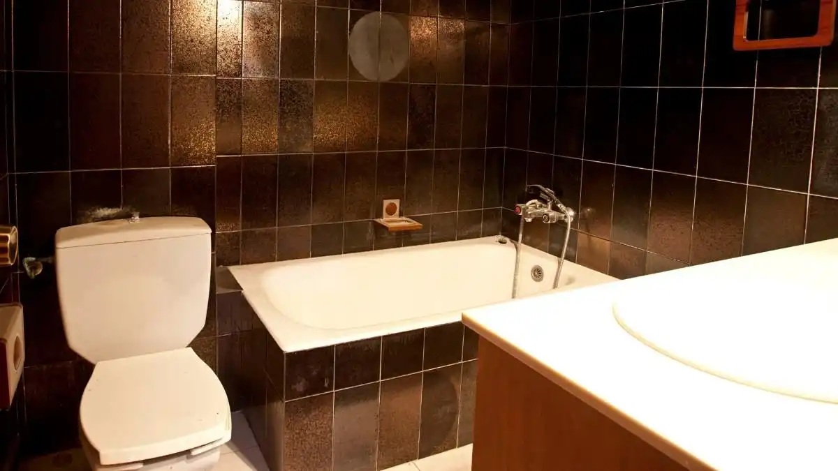 Badezimmer von Einfamilien-Reihenhaus zum Verkauf in Pollença mit Heizung, Terrasse und Abstellraum