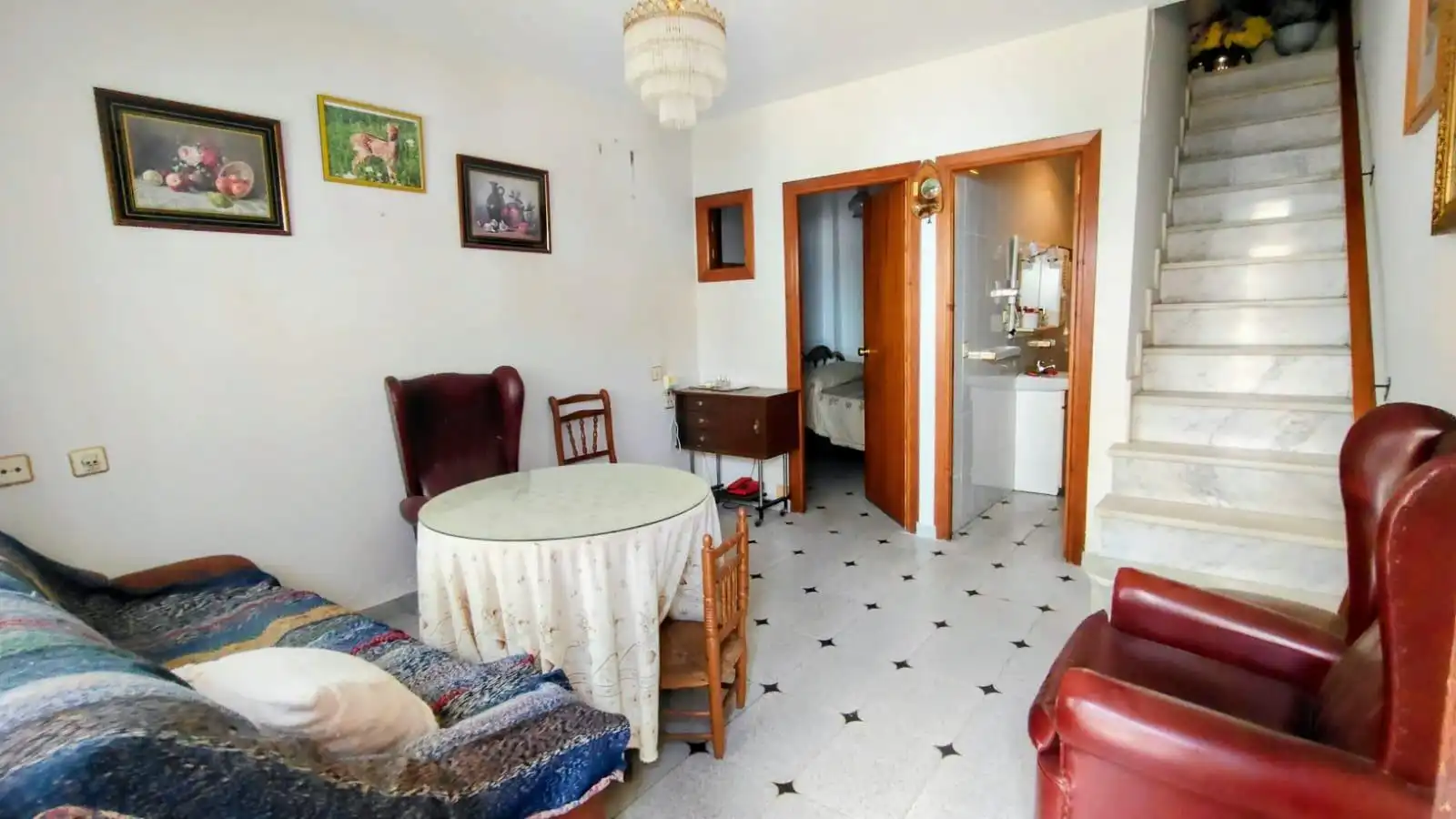 Living room of Houses for sale in Valdeobispo  with Terrace