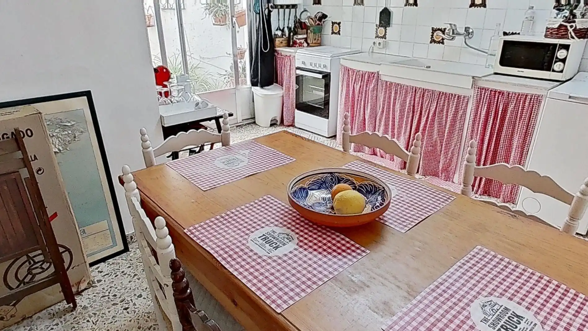 Küche von Country house zum Verkauf in Beniardà mit Heizung und Terrasse