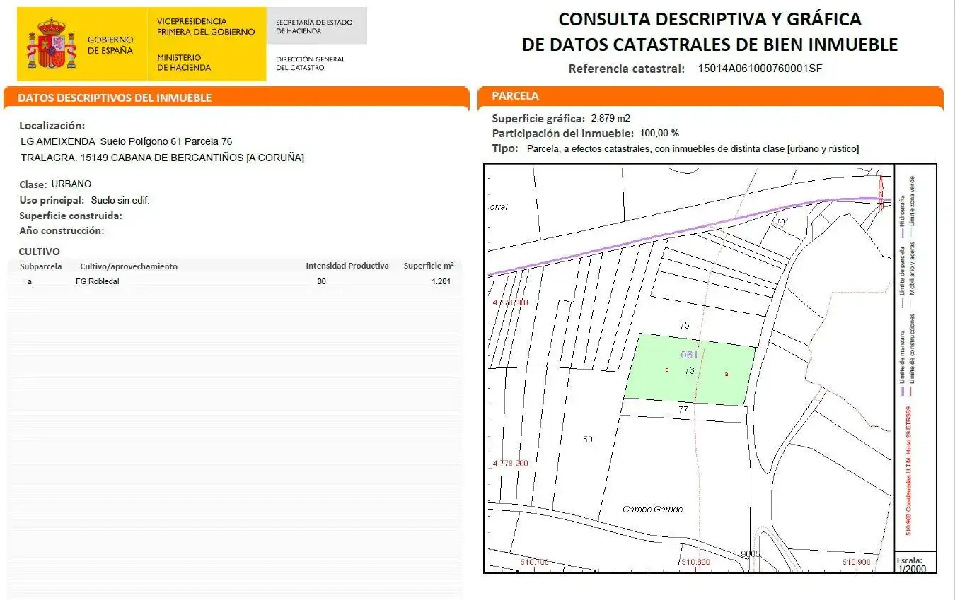 Residential for sale in Cabana de Bergantiños