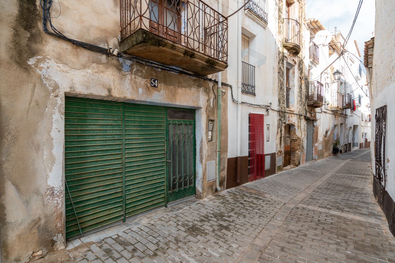 Vista exterior de Casa adosada en venta en Mas de Barberans