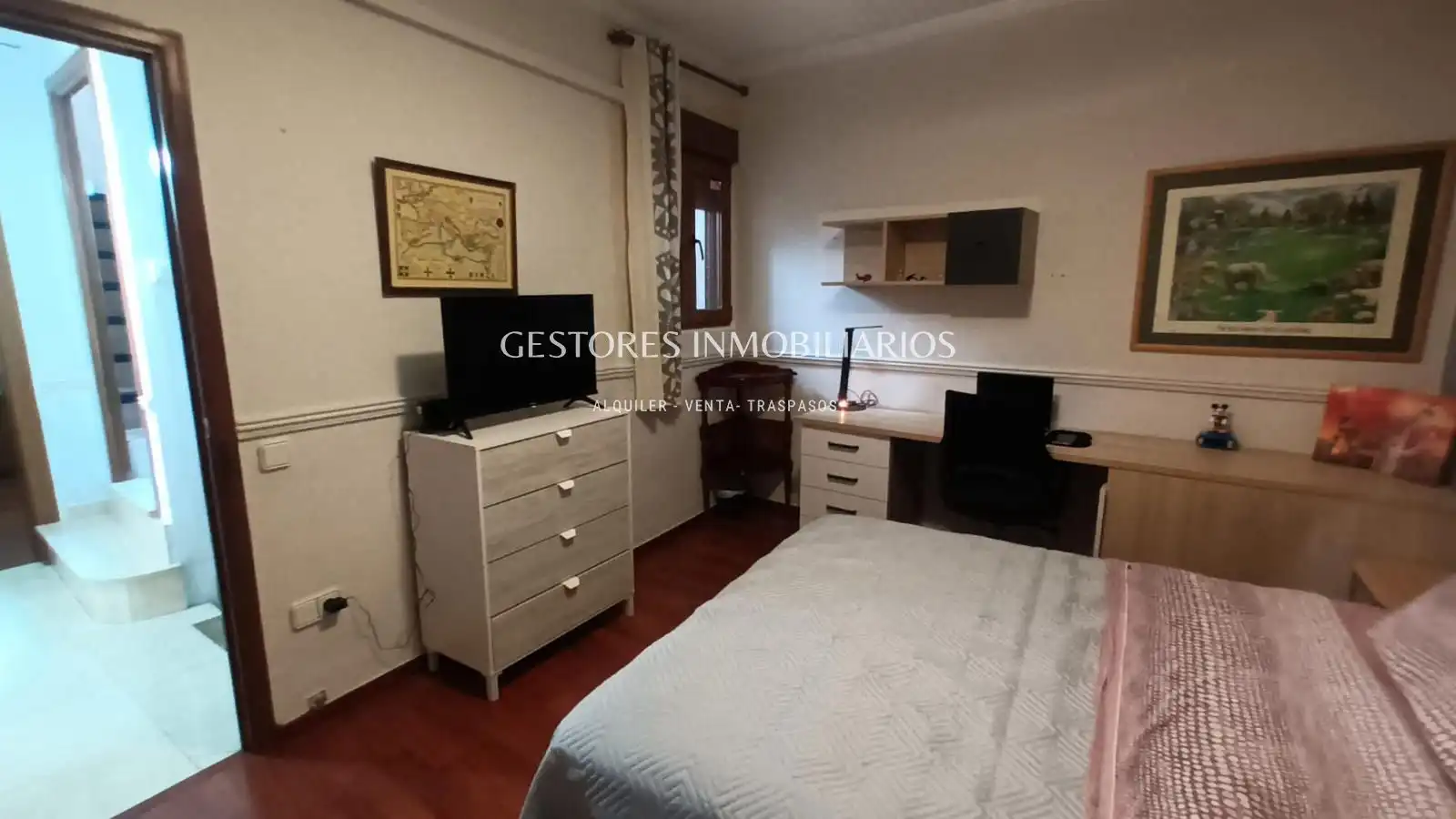 Schlafzimmer von Haus oder Chalet zum Verkauf in Ontinyent mit Klimaanlage und Terrasse