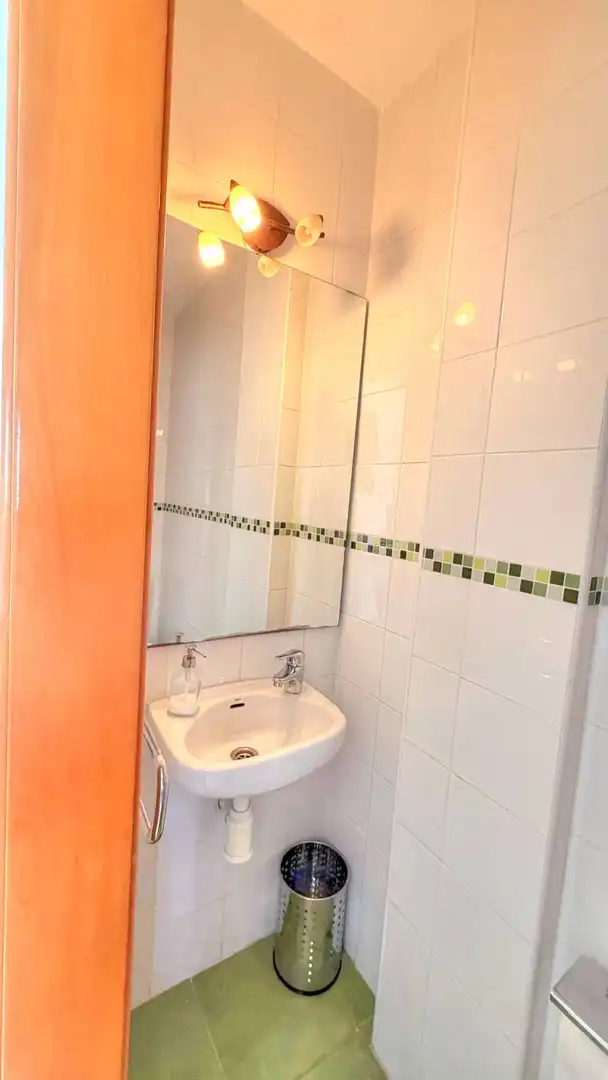 Baño de Casa adosada de alquiler en Vélez-Málaga con Aire acondicionado, Terraza y Piscina