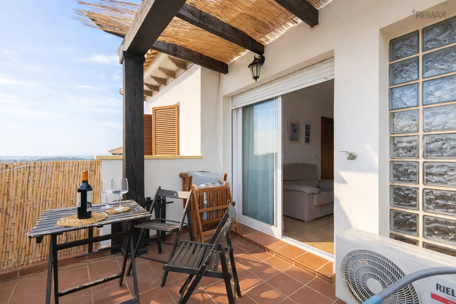 Terrasse von Dachboden zum Verkauf in Vera mit Klimaanlage, Terrasse und Gemeinschaftspool