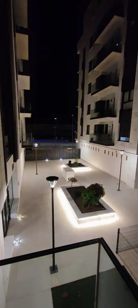 Terrace of Flat for rent in Alcázar de San Juan  with Air Conditioner, Heating and Private garden