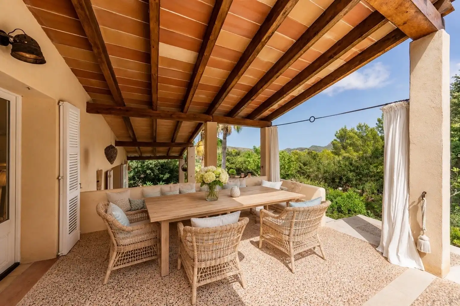 Terrasse von Country house zum Verkauf in Artà mit Klimaanlage, Heizung und Terrasse