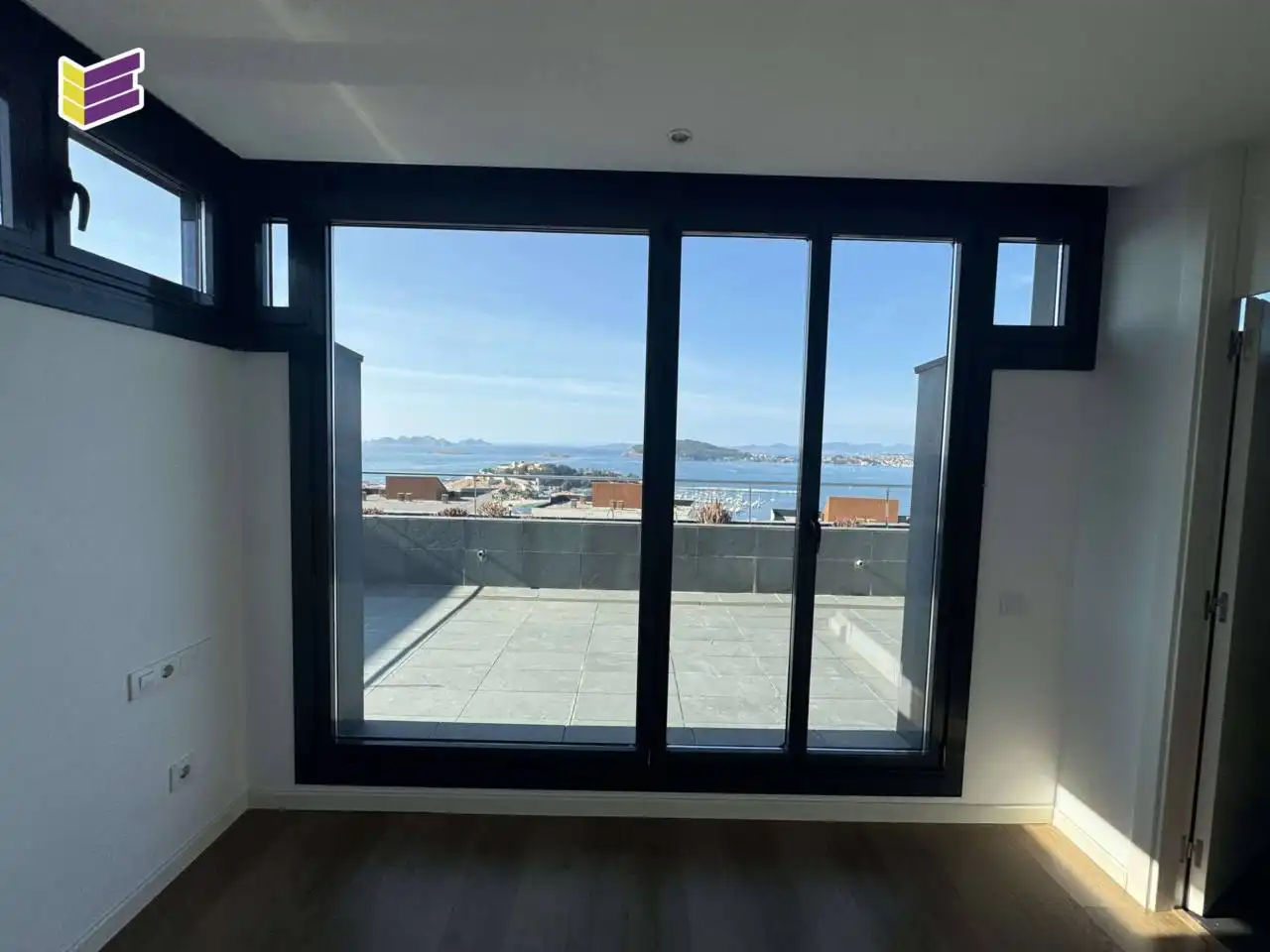 Terraza de Dúplex en venta en Baiona con Terraza, Trastero y Balcón