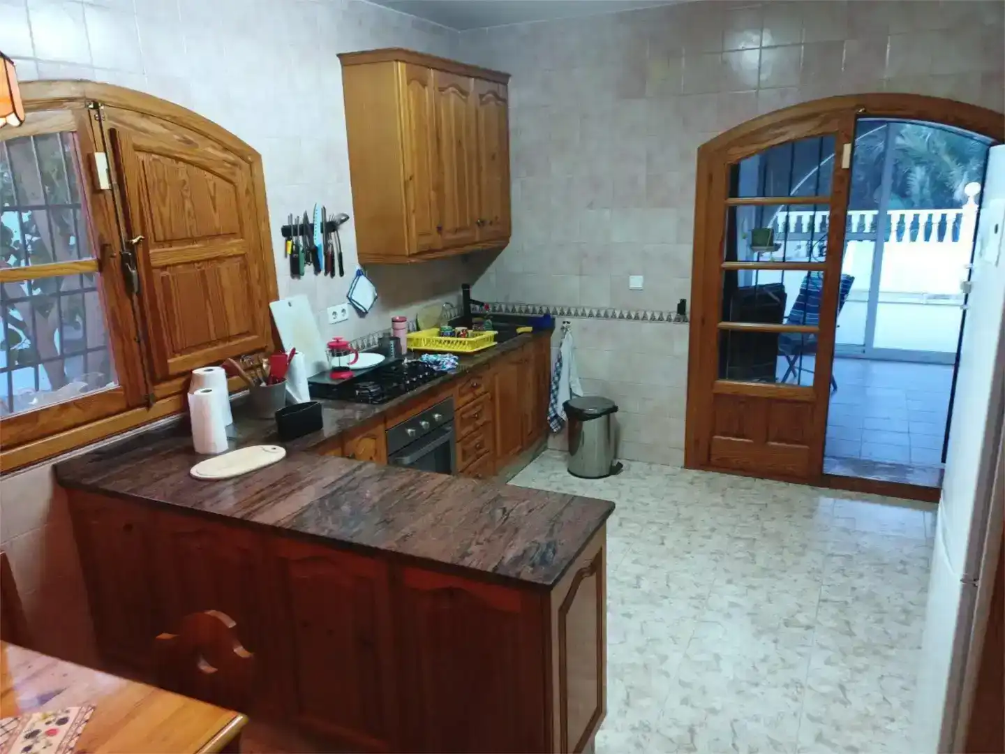 Cuina de Casa o xalet en venda en Alhama de Murcia amb Piscina