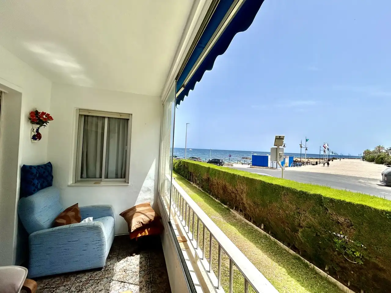 Balcony of Ground floor for sale in Orihuela  with Air Conditioner, Swimming Pool and Oven