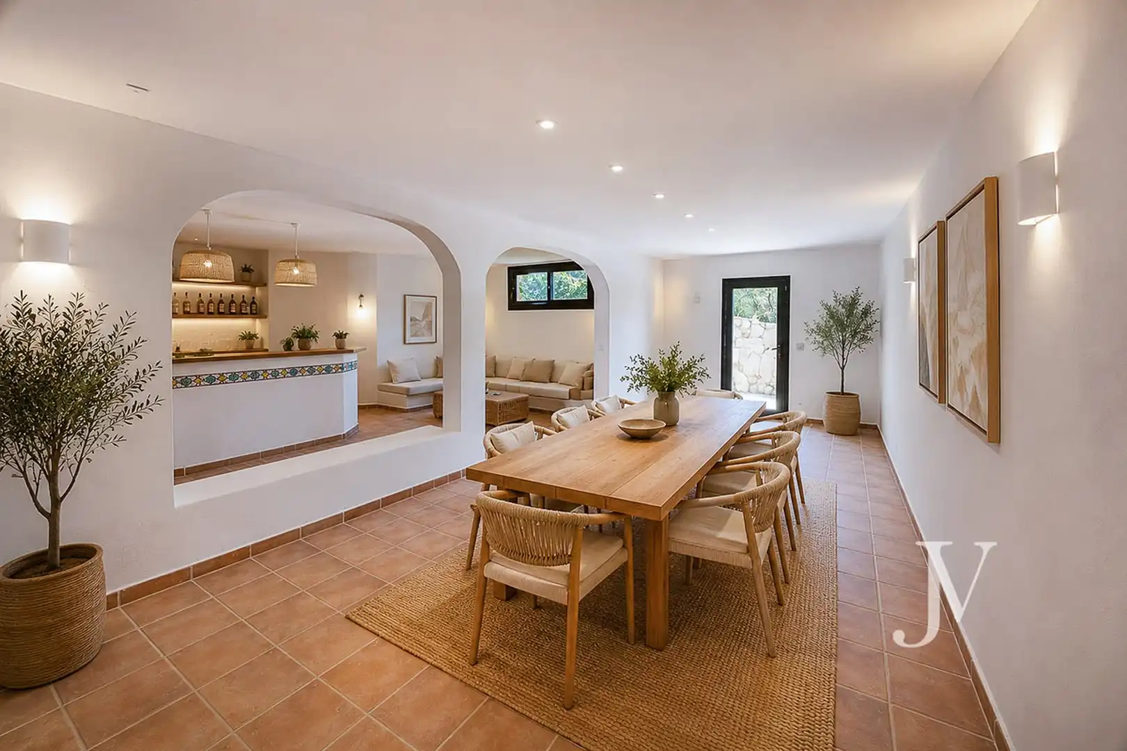 Dining room of Houses for sale in Ciudalcampo  with Air Conditioner, Heating and Private garden