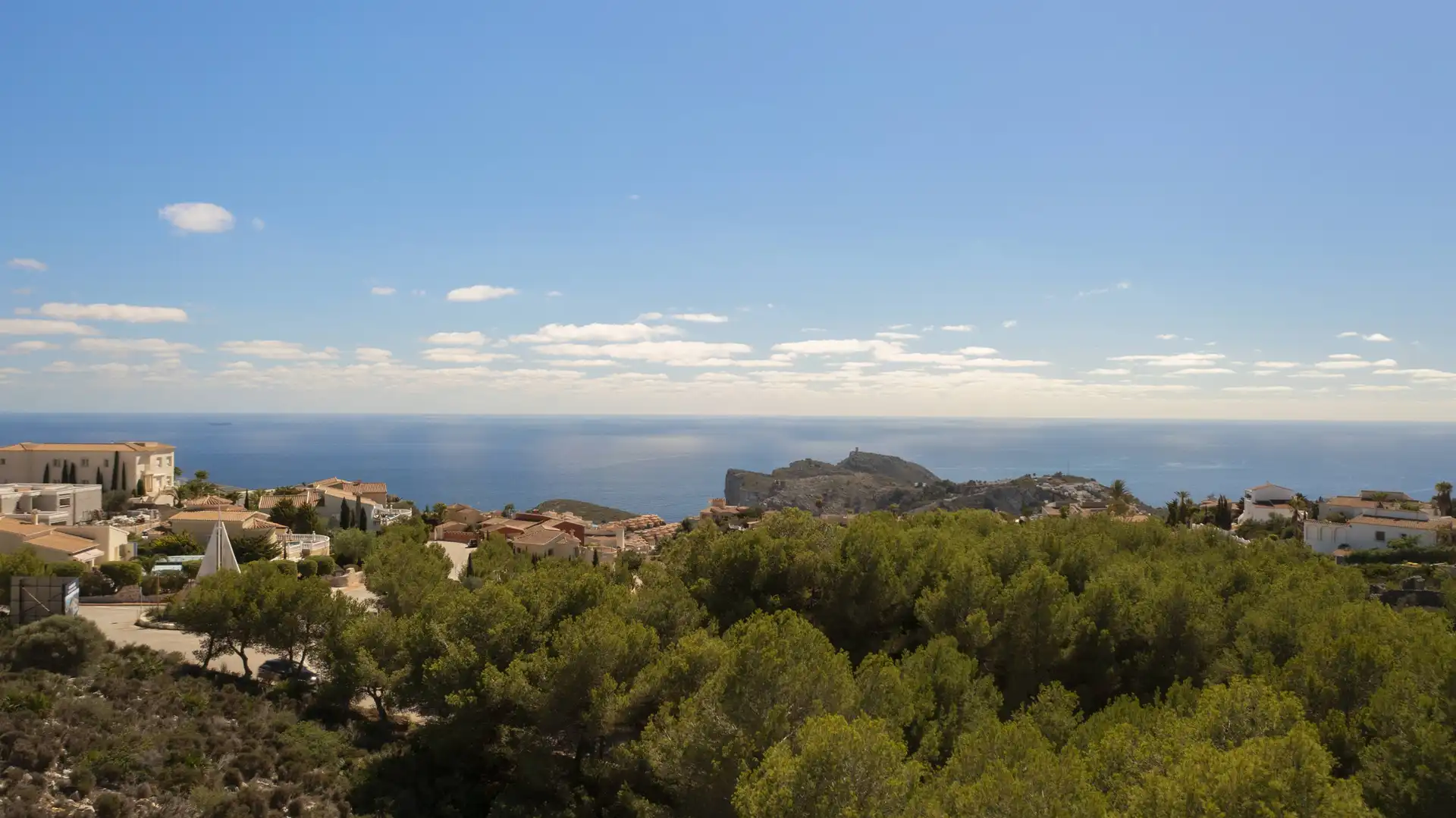 Vista exterior de Casa o xalet en venda en Benitachell / El Poble Nou de Benitatxell amb Calefacció, Jardí privat i Terrassa