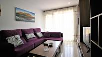Sala d'estar de Pis de lloguer en  Almería Capital amb Aire condicionat, Terrassa i Moblat