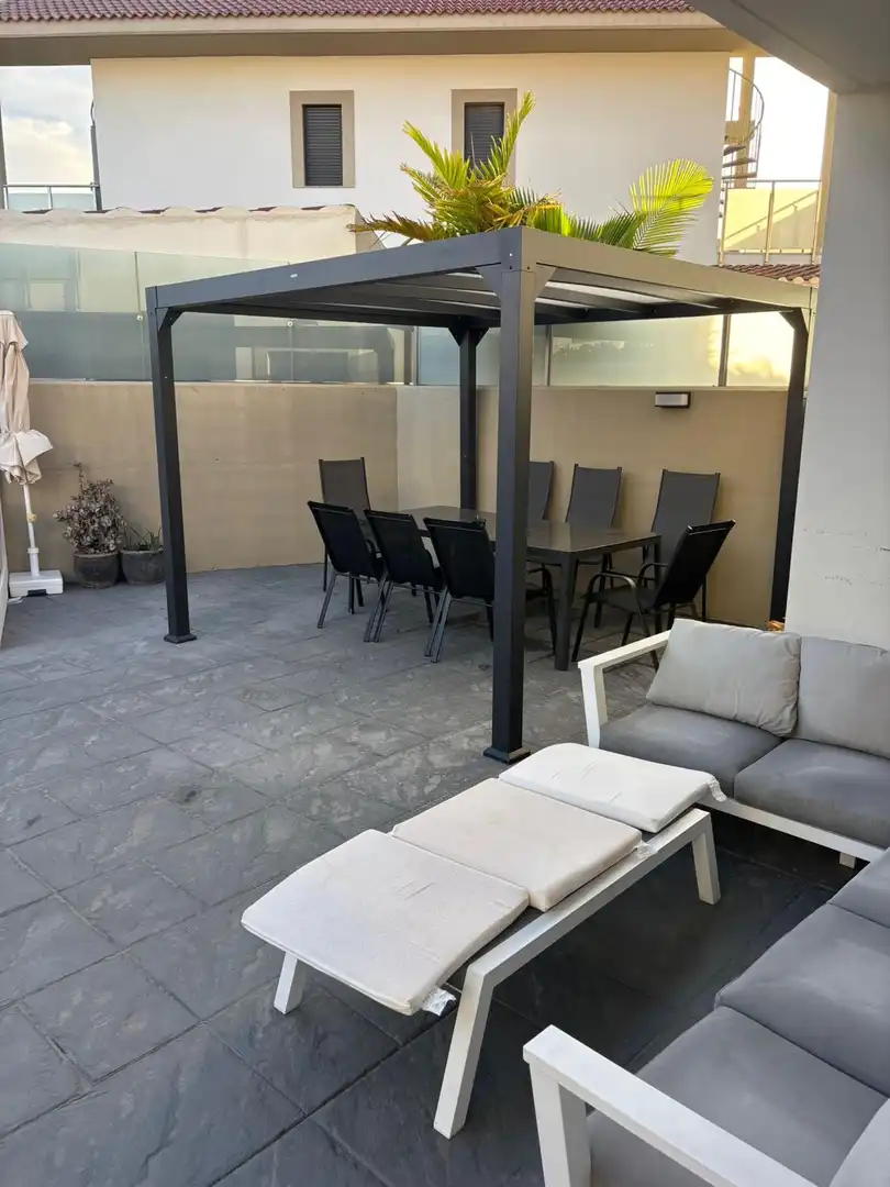 Terrassa de Casa o xalet de lloguer en San Miguel de Abona amb Aire condicionat, Jardí privat i Terrassa