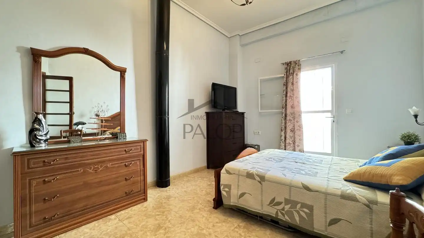 Bedroom of Houses for sale in La Pobla Llarga  with Private garden, Terrace and Storage room