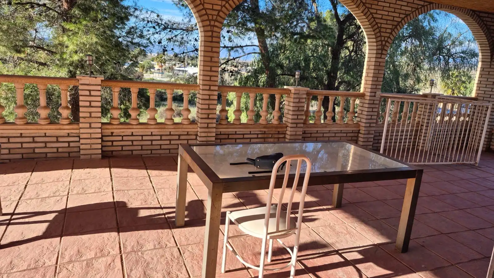 Terraza de Finca rústica en venta en Tabernas con Amueblado