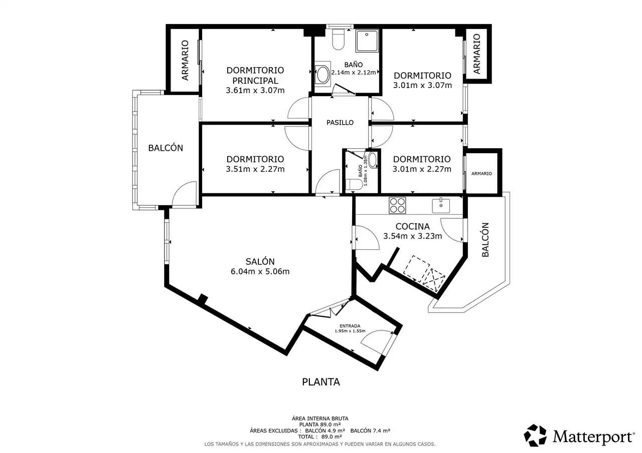 Piso en venta en Madrid con Terraza